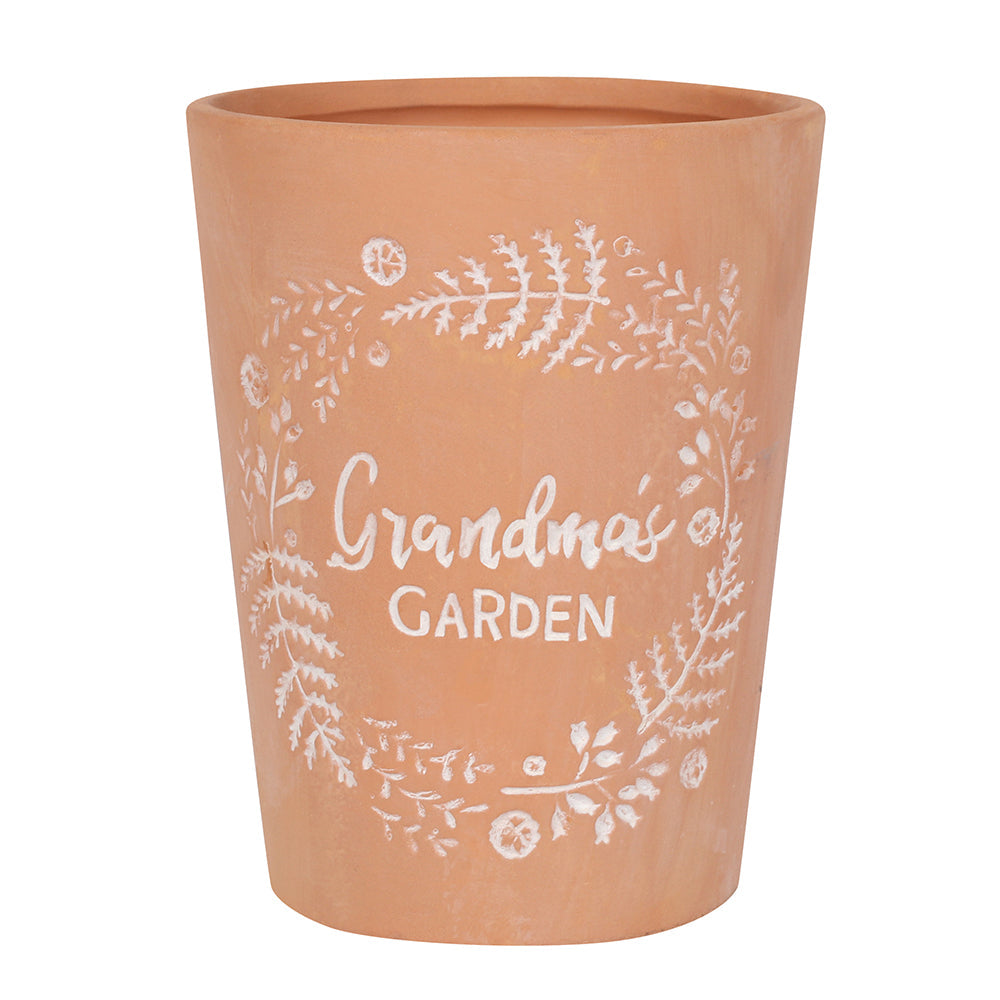 Grandma's Garden Terracotta Plant Pot