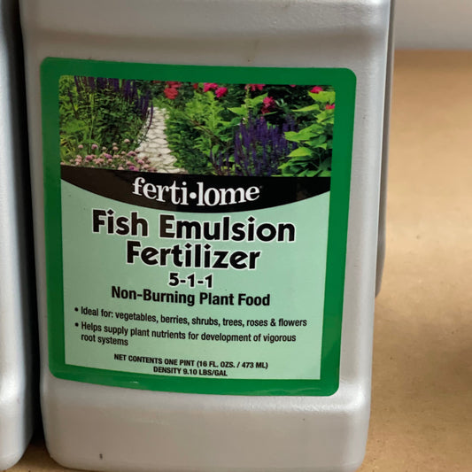 Ferti-lome Concentrate Fish Emulsion Fertilizer